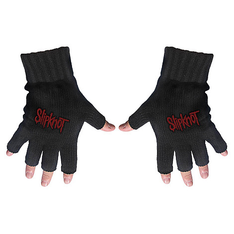 Slipknot bezprstové rukavice, Scratched Logo