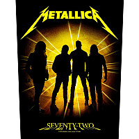 Metallica nášivka na záda 30x27x36 cm, 72 Seasons